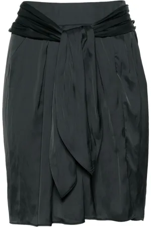 Zadig & Voltaire Joji satin mini skirt