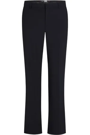 Karl Lagerfeld Mid-rise tailored trousers