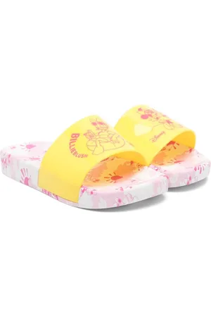 Billieblush XDisney graphic-print slippers