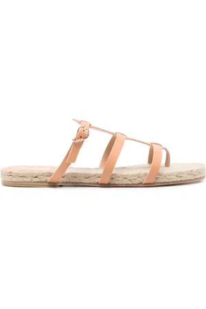 Castaner Caged raffia-sole sandals