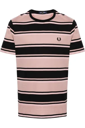 Fred Perry Striped cotton T-shirt