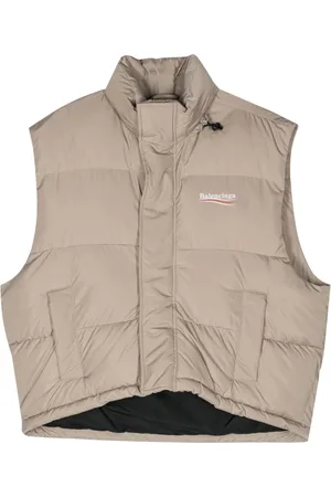 Balenciaga Political Campaign puffer gilet