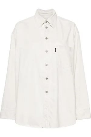 haikure Patch-pocket cotton shirt