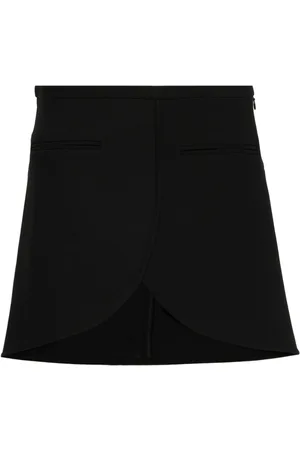 Courrèges Ellipse curved miniskirt