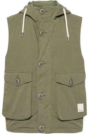 Emporio Armani Hooded ripstop gilet