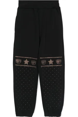 Chiara Ferragni Maxi Logomania studded track pants