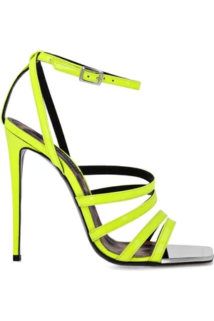 Philipp Plein Square-toe patent leather sandals
