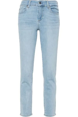 Liu Jo Mid-rise slim-fit cropped jeans