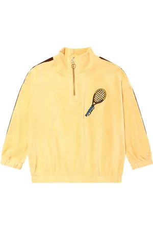 Mini Rodini Embroidered organic cotton sweatshirt