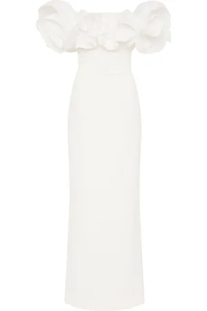 Rebecca Vallance Tessa ruffled gown