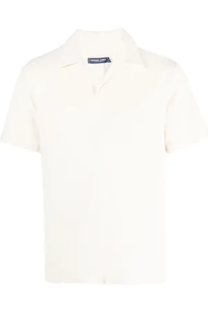 Frescobol Carioca Terry-cloth short-sleeve polo shirt