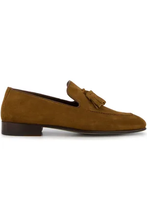 Manolo Blahnik Chester suede loafers