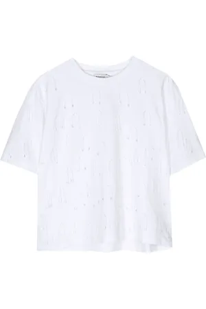 Simkhai Amaru string-embellished T-shirt