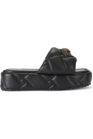 Kurt Geiger Kensington Puff leather flatform sandals