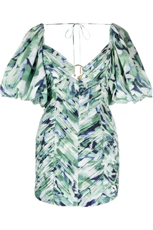 Acler Matthew abstract-print dress