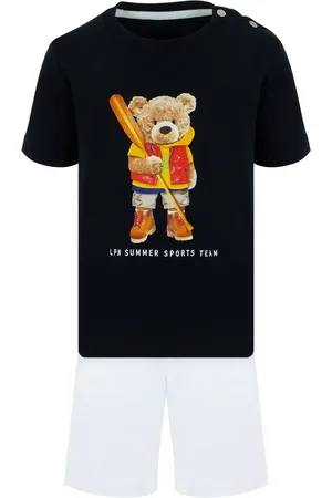 Lapin House Teddy Bear short set
