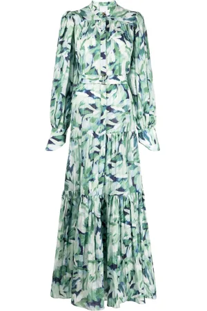 Acler Matthew pleated maxi dress