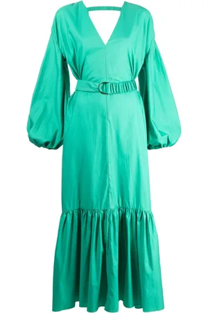 Acler Springer belted maxi dress