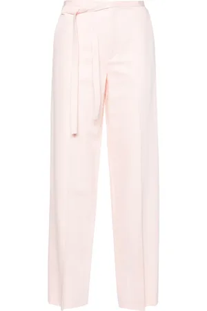 Kenzo Belted straight-leg trousers