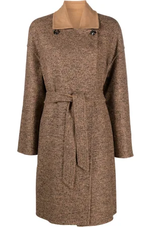 Max Mara Reversible camel hair-blend coat