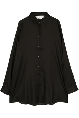 ISABEL BENENATO Long-length cotton shirt