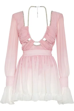 Philipp Plein Ombré-effect mini dress