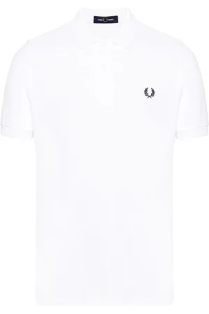 Fred Perry Logo-embroidered piqué polo shirt
