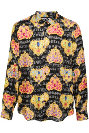 VERSACE Heart Couture-print shirt