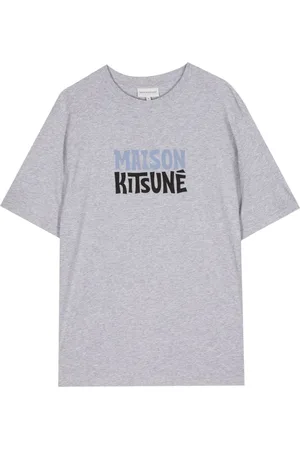 Maison Kitsuné Logo-print cotton T-shirt
