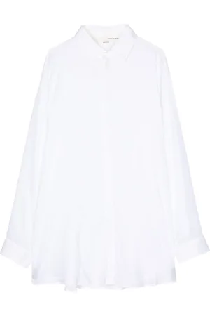 ISABEL BENENATO Long-length cotton shirt