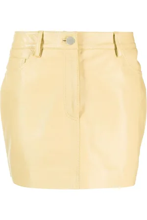 REMAIN Leather mini skirt