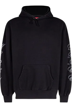 Supreme Patches spiral hoodie