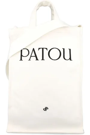 Patou Logo-print vertical tote bag