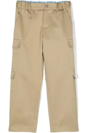 VERSACE Cotton cargo trousers