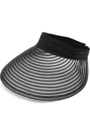 EUGENIA KIM Trixie raffia visor