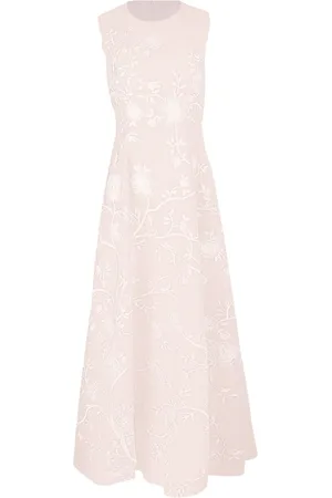 ADAM LIPPES Eloise floral-embroidered dress