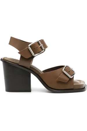 LEMAIRE 90mm leather sandals