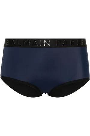 Balmain Logo-waist bikini bottoms