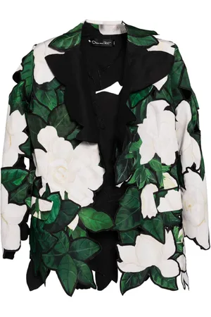 Oscar de la Renta Layered-design blazer
