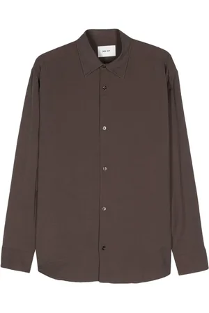 NN.07 Freddy classic-collar shirt