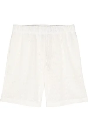 BLUE SKY INN Waffle-pattern deck shorts
