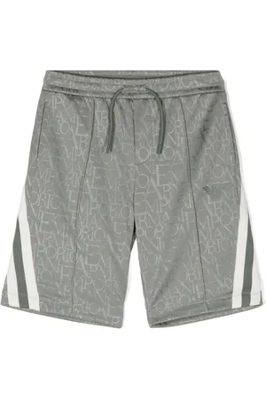 Emporio Armani Logo-jacquard track shorts