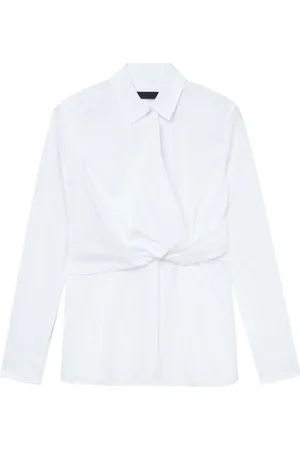 JUUN.J Twist-detail cotton shirt