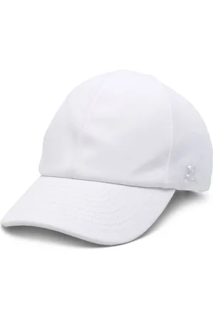 Courrèges Embroidered-logo twill cap