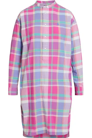 Ralph Lauren Check-print poplin shirt dress