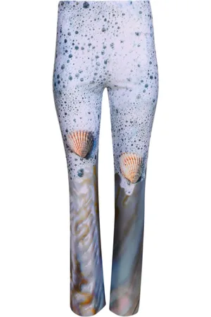 DI PETSA Sea Foam straight trousers