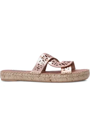 Karl Lagerfeld Souk Interlok Loop espadrille slides