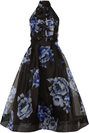 Rebecca Vallance Florentine floral-print silk-chiffon dress