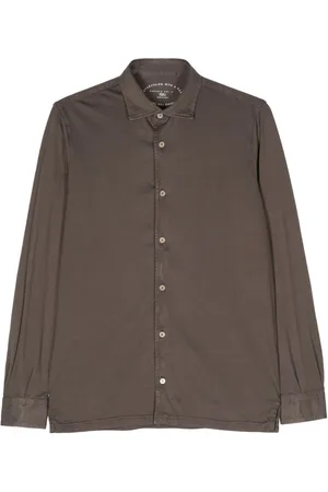 FEDELI Long-sleeve cotton shirt
