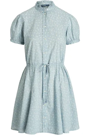 Ralph Lauren Foral-print poplin dress